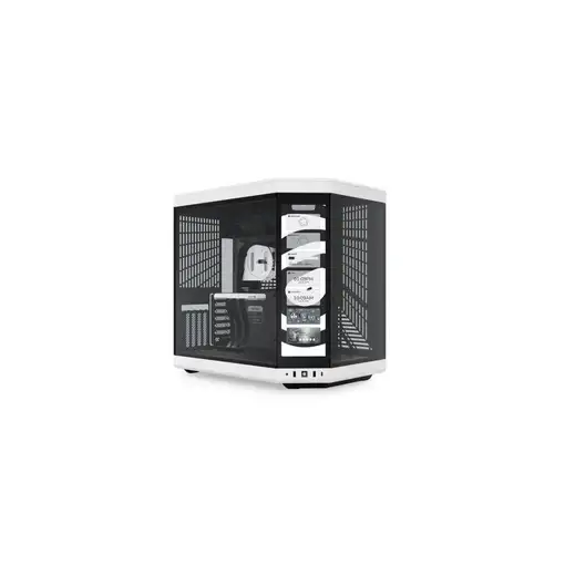 HYTE Y70 Midi Tower Negro, Blanco