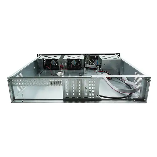 UNYKAch 2U 19″ UK 2129 Estante Negro, Plata
