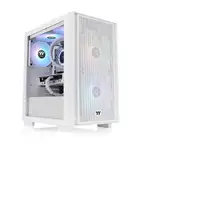 Thermaltake Versa H16 TG ARGB Micro Torre Blanco