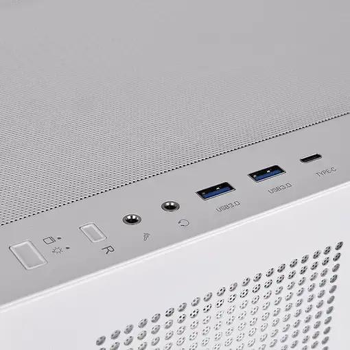 Thermaltake View 270 Plus TG ARGB Snow Midi Tower Blanco