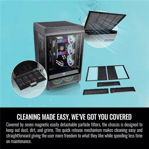 Thermaltake The Tower 500 Midi Tower Negro