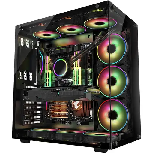 Inter-Tech C-701 Panorama Full Tower Negro