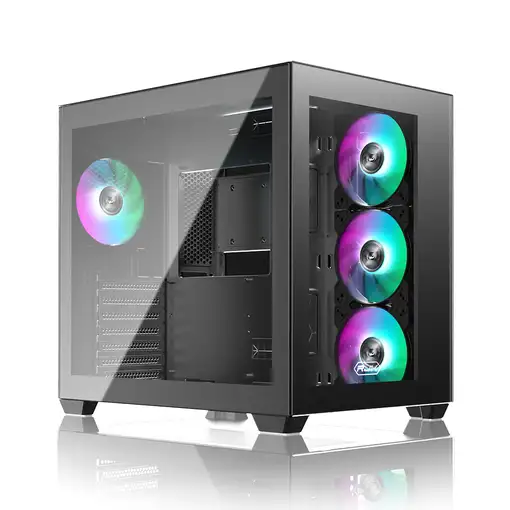 RAIJINTEK PAEAN C7 TG4 Midi Tower Negro
