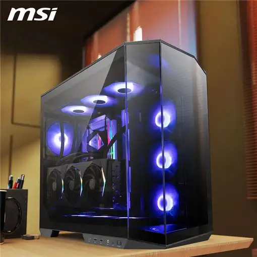 MSI MAG Pano 100R PZ Midi Tower Negro