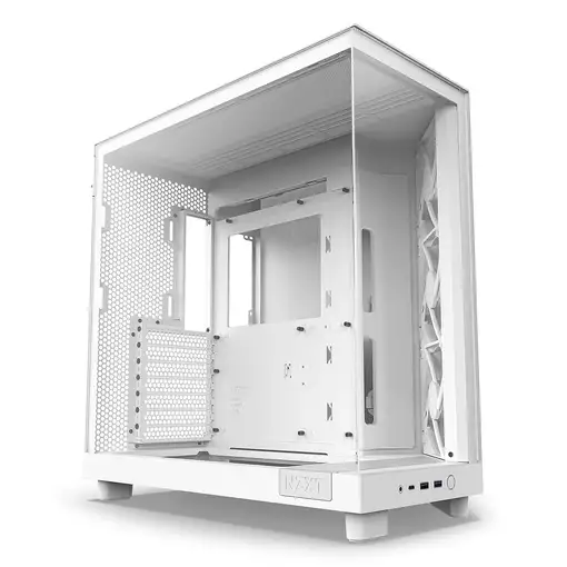 NZXT H6 Flow RGB Midi Tower Blanco