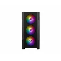 MSI MAG Forge M100A Micro Torre Negro, Transparente
