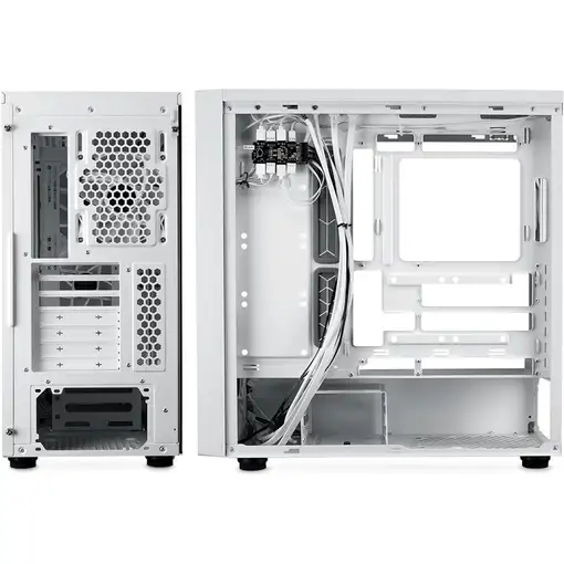 Cooler Master MasterBox 600 White Escritorio Blanco
