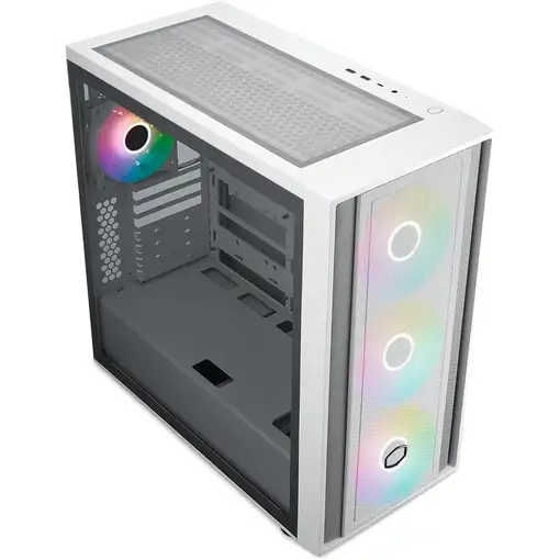 Cooler Master MasterBox 600 White Escritorio Blanco