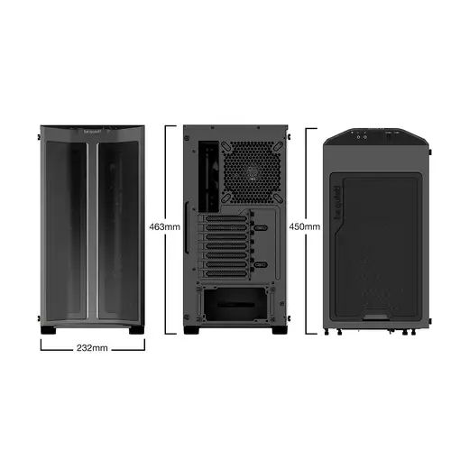 be quiet! PURE BASE 500 FX Black Midi Tower Negro