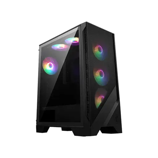 MSI MAG Forge 120A AIRFLOW Midi Tower Negro, Transparente