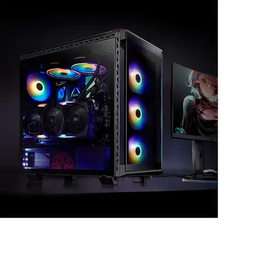 XPG BATTLECRUISER Midi Tower Negro