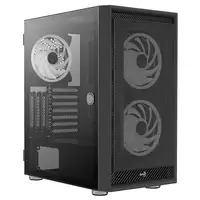 Aerocool GRAPHITEV3 Carcasa de Ordenador 3 Ventiladores ARGB 14cm