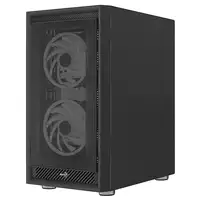 Aerocool GRAPHITEV3 Carcasa de Ordenador 3 Ventiladores ARGB 14cm
