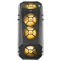 Mars Gaming MC51, Caja PC Gaming ATX, Doble Cristal Templado, 5x Ventilador RGB 12