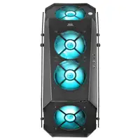 Mars Gaming MC51, Caja PC Gaming ATX, Doble Cristal Templado, 5x Ventilador RGB 12