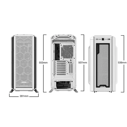 be quiet! Silent Base 802 White Midi Tower Blanco