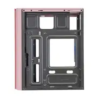 Mars Gaming MC300P Rosa, Caja PC Micro ATX, Cristal Templado, Frontal MESH, 3xVent