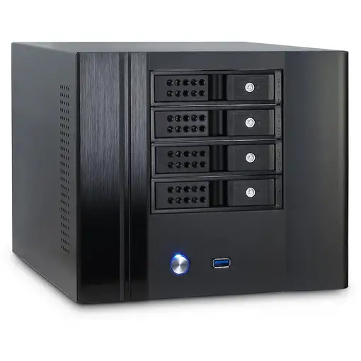 Inter-Tech SC-4004 Small Form Factor (SFF) Negro