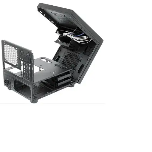 Chieftec CI-01B-OP carcasa de ordenador Cubo Negro