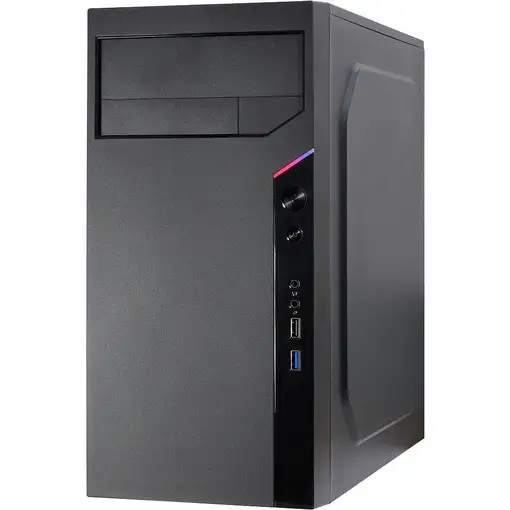 Inter-Tech IT-6505 Retro Micro Torre Negro