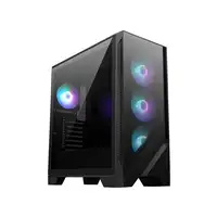MSI MAG Forge 320R AIRFLOW Micro Torre Negro, Transparente