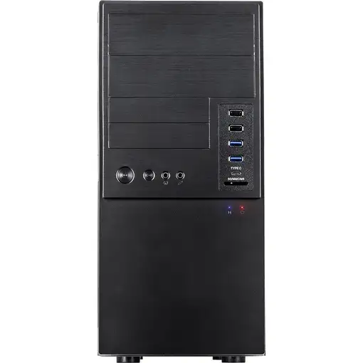 Inter-Tech IT-6865 Micro Torre Negro