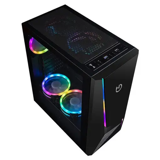Hiditec V20 PRO ARGB Escritorio Negro