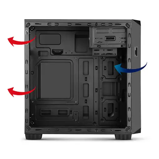 NOX Coolbay MX2 Mini Tower Negro