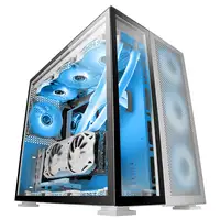Mars Gaming MC-Nova, Torre Gaming Custom XXL E-ATX Aluminio, Doble Ventana Complet
