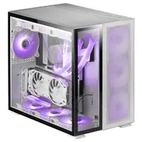 Mars Gaming MC-Nova, Torre Gaming Custom XXL E-ATX Aluminio, Doble Ventana Complet