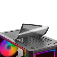 Mars Gaming MC-ART Negro, Caja PC Gaming ATX, Doble Cristal Templado Dibujable, AR