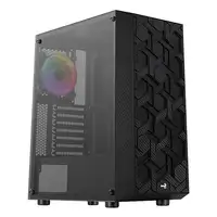 Aerocool Hive-G-BK-v3 Midi Tower Negro