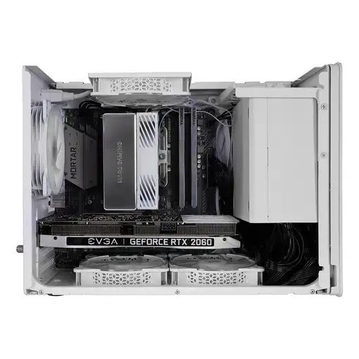 Mars Gaming MC-XPROW Mini Tower Blanco