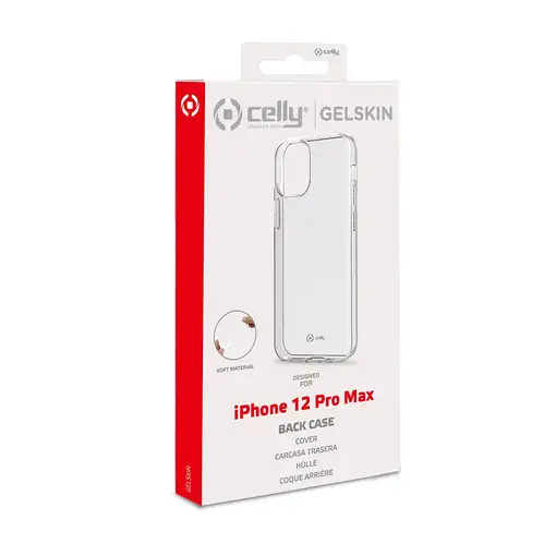 Celly Gelskin funda para teléfono móvil 17 cm (6.7\) Transparente