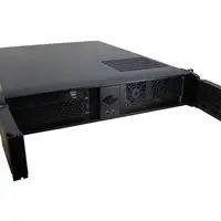 Inter-Tech IPC 2U-2098-SL Estante Negro