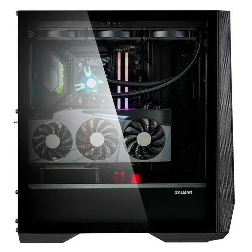 Zalman Z9 Iceberg Midi-Tower - schwarz Mini Tower Negro