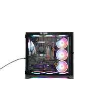 TALIUS Caja Atx gaming Zeus black RGB cristal templado USB 3.0 Escritorio Negro