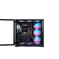 TALIUS Caja Atx gaming Zeus black RGB cristal templado USB 3.0 Escritorio Negro