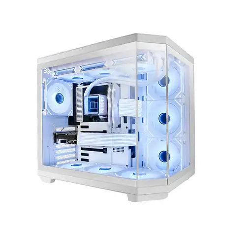 Mars Gaming MC-3TCORE, Caja Gaming Custom ATX, Triple Ventana Cristal Templado Ext