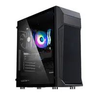 Zalman Z1 Plus ATX Mid Tower PC Case Pre-installed 2 x 120mm blue LED fan in front
