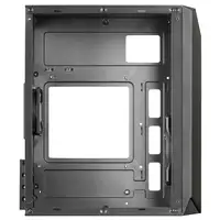 Mars Gaming MC-S1 Negro, Caja PC Compacta Gaming Micro-ATX, Iluminación ARGB 12 Mo