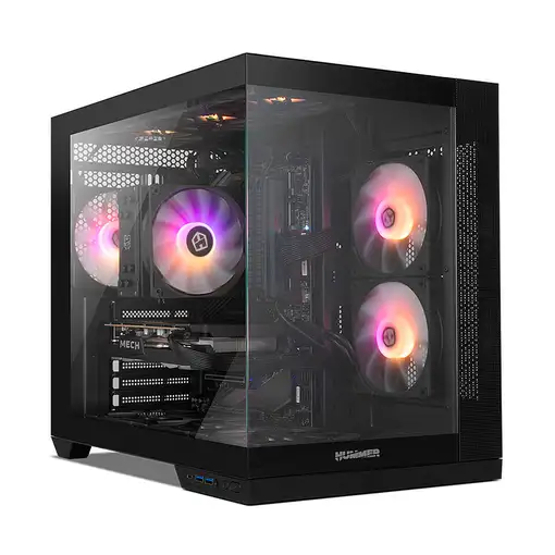 NOX Hummer Astra Neo Black Midi Tower Negro