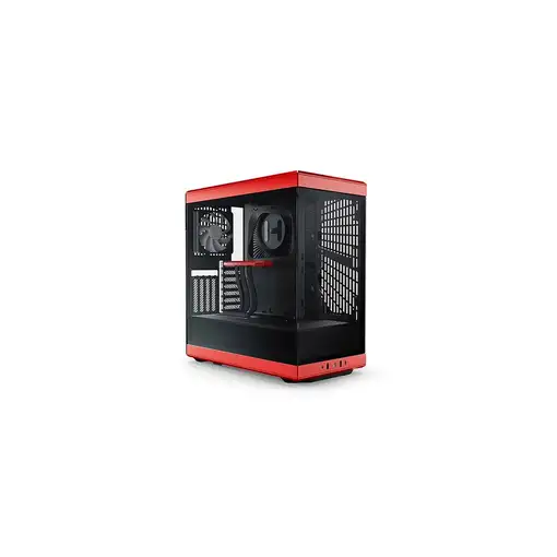 HYTE Y40 Midi Tower Negro, Rojo