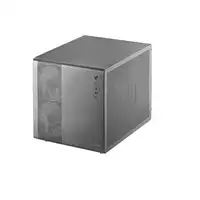 Mars Gaming MC-MPRO Negro, Caja Profesional Compacta Micro-ATX, Ventana Lateral Co