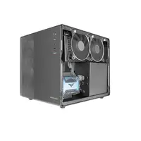 Mars Gaming MC-MPRO Negro, Caja Profesional Compacta Micro-ATX, Ventana Lateral Co