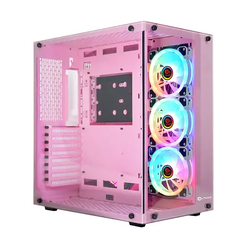 TALIUS CAJA ATX GAMING CRONOS ORCHID RGB CRISTAL TEMPLADO USB 3.0