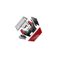 HYTE Y60 Midi Tower Negro, Rojo