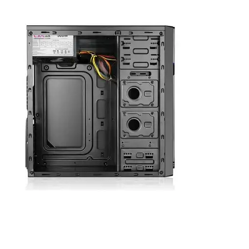 L-Link KLUSTER carcasa de ordenador Torre Negro 500 W