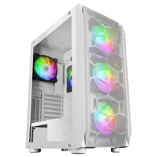 Mars Gaming MC-KX, Torre Gaming Premium E-ATX, Sistema CPU Freezer, 5 Ventiladores