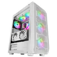 Mars Gaming MC-KX, Torre Gaming Premium E-ATX, Sistema CPU Freezer, 5 Ventiladores